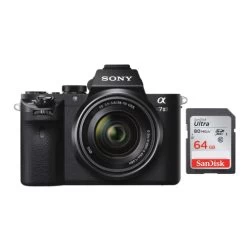 Sony Alpha A7II Mirrorless Digital Camera With 28-70mm F/3.5-5.6 Lens And Free Sony 64 GB SD Card