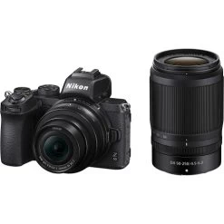 Refurbished (Good) - Nikon Z 50 Mirrorless Camera With NIKKOR Z DX 16-50mm & 50-250mm Lens