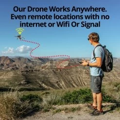 The Bigly Brothers E59 Mark III Delta Orange Superior Edition, GPS Drone, 4k Camera, 1 Key Return Home, All Around Obstacle Avoidance, New Release, Carrying Case & 2 Batt Included -Outdoor Camera Shop 15951415 9