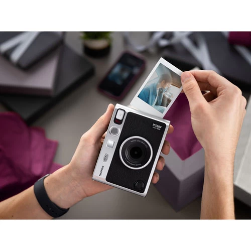 Fujifilm Instax Mini Evo Instant Camera - Black 9 Fujifilm Instax Mini Evo Instant Camera - Black - Image 7