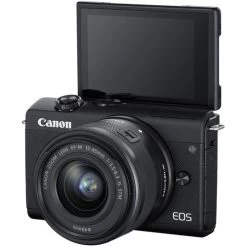 Canon® Canon EOS M200 Mirrorless Digital Camera With 15-45mm Lens (Black) + 64GB Bundle -Outdoor Camera Shop 15962602 3