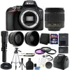 Nikon D3500 DSLR Camera With 18-55mm VR Lens And 500mm Preset Lens And Top Accessory Kit -Outdoor Camera Shop 15963266