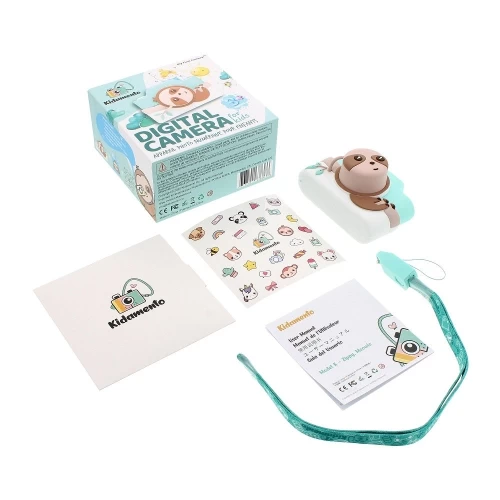 Kidamento Kids Digital Camera & Camcorder - Model K - Zippy The Sloth 6 Kidamento Kids Digital Camera & Camcorder - Model K - Zippy The Sloth - Image 4