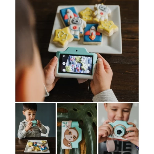 Kidamento Kids Digital Camera & Camcorder - Model K - Zippy The Sloth 7 Kidamento Kids Digital Camera & Camcorder - Model K - Zippy The Sloth - Image 5