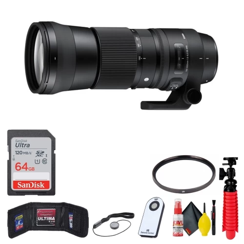 Sigma 150-600mm F/5-6.3 DG OS HSM Contemporary Lens For Nikon F W/Accessories 3 Sigma 150-600mm F/5-6.3 DG OS HSM Contemporary Lens For Nikon F W/Accessories
