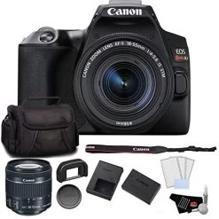 Canon® Canon EOS Rebel SL3 DSLR Camera With 18-55mm Lens (Black) Bundle With LCD Screen Protectors + Carrying Case And More 13 Canon® Canon EOS Rebel SL3 DSLR Camera With 18-55mm Lens (Black) Bundle With LCD Screen Protectors + Carrying Case And More -Outdoor Camera Shop 15991645 5