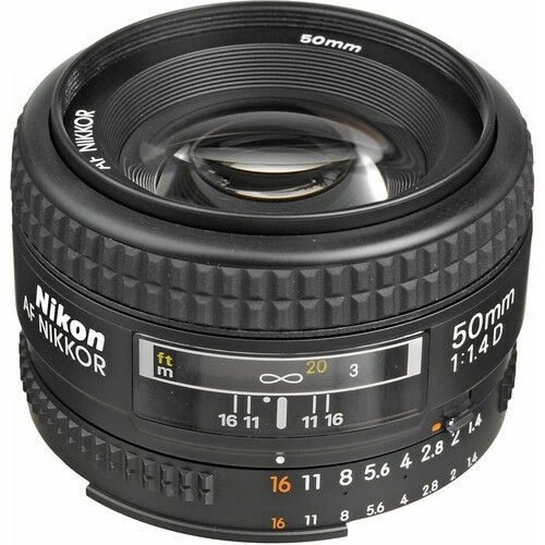 Nikon AF NIKKOR 50mm F/1.4D Autofocus Lens 4 Nikon AF NIKKOR 50mm F/1.4D Autofocus Lens - Image 2