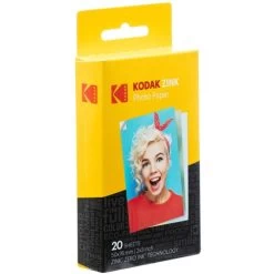 KODAK Smile Instant Print Digital Camera (White/Yellow) Photo Frames Bundle With Soft Case -Outdoor Camera Shop 15998907 2