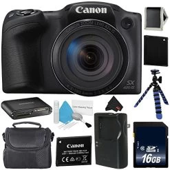 Canon® Canon PowerShot SX420 Is Digital Camera (Black) 1068C001 International Model + NB-11L Lithium Ion Battery + 16GB Memory 12 Canon® Canon PowerShot SX420 Is Digital Camera (Black) 1068C001 International Model + NB-11L Lithium Ion Battery + 16GB Memory -Outdoor Camera Shop 15999472 4