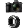 Nikon Z6 FX-Format Mirrorless Camera Body W/NIKKOR Z 24-70mm F/4 S With Nikon Mount Adapter FTZ II