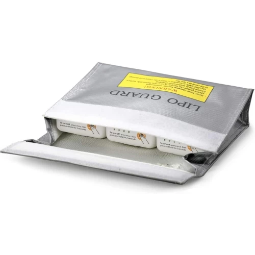 Fireproof LiPo Battery Bag Battery Safe Bag, LiPo Guard Battery Storage Bag, 240 X 64 X 180 Mm 5 Fireproof LiPo Battery Bag Battery Safe Bag, LiPo Guard Battery Storage Bag, 240 X 64 X 180 Mm - Image 3
