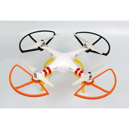 Snap On/Off Prop Guards 2X Orange & 2X Black Compatible For DJI Phantom 1 & 2 Phantom 3 Tool Free Quick 4 Snap On/Off Prop Guards 2X Orange & 2X Black Compatible For DJI Phantom 1 & 2 Phantom 3 Tool Free Quick - Image 2