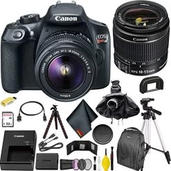 Canon® Canon EOS Rebel T6 DSLR Camera With 18-55mm Lens On-The-Go Bundle -Outdoor Camera Shop 16149479 4