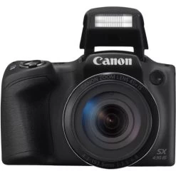 Canon® Canon PowerShot SX430 Is 20 MP Digital Camera (Black) (International Model No Warranty)