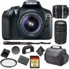Canon® Canon EOS Rebel T6 DSLR Camera With 18-55mm Lens 1159C003 Bundle With Canon EF 75-300mm F/4-5.6 III Lens + 32GB Memory C 2 Canon® Canon EOS Rebel T6 DSLR Camera With 18-55mm Lens 1159C003 Bundle With Canon EF 75-300mm F/4-5.6 III Lens + 32GB Memory C -Outdoor Camera Shop 16149591