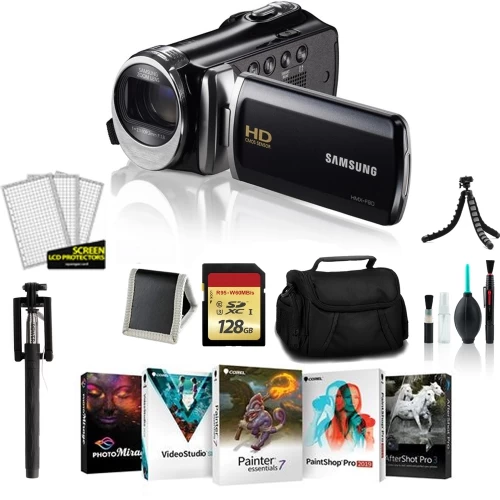 SAMSUNG HMX-F90 CAMCORDER (HMX-F90BN/XAA) - Kit With 128GB Memory Card 3 SAMSUNG HMX-F90 CAMCORDER (HMX-F90BN/XAA) - Kit With 128GB Memory Card