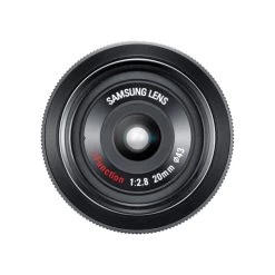 SAMSUNG 20MM F.8 PANCAKE LENS F/ NX Black - Kit With 128GB Memory Card -Outdoor Camera Shop 16160345 2