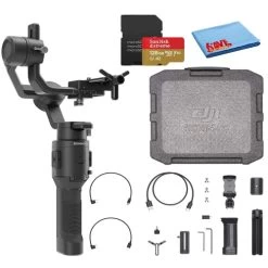 DJI Ronin-SC Compact Stabilizer 3-Axis Gimbal Handheld Stabilizer Starter Bundle