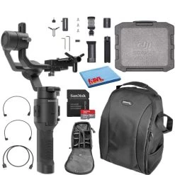 DJI Ronin-SC Compact Stabilizer 3-Axis Gimbal Handheld Stabilizer Deluxe Bundle