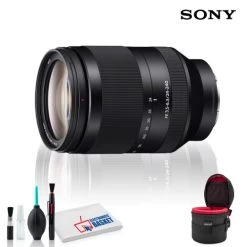 SONY SEL FE 24-240 F/3.5-6.3 OSS Lens (International Model) With Cleaning Kit And Padded Lens Case