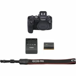 Canon® Canon EOS R6 Mirrorless Digital Camera (Body Only) - 7PC Accessory Bundle 13 Canon® Canon EOS R6 Mirrorless Digital Camera (Body Only) - 7PC Accessory Bundle -Outdoor Camera Shop 16284517 5