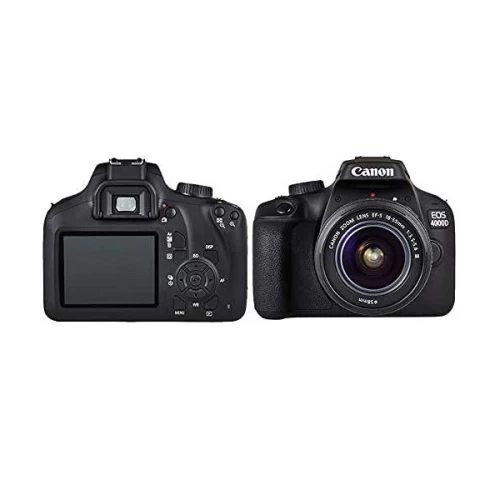 Canon® Canon EOS 4000D / Rebel T100 DSLR Camera With 18-55mm Lens + EF 75-300mm + Tripod Bundle 4 Canon® Canon EOS 4000D / Rebel T100 DSLR Camera With 18-55mm Lens + EF 75-300mm + Tripod Bundle - Image 2