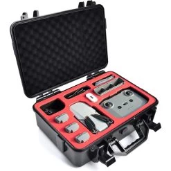TOMAT Mini 2 Case Waterproof Hard Carrying Case Compatible With DJI Mini 2 Fly More Combo Accessories