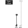 STARTRC Durable Micro USB To Type C USB Cable For DJI Mavic Mini/ Mavic 2 Pro/Zoom/Mavic Air/Mavic Pro/Platinum/Spark Data Cable 2Pack -Outdoor Camera Shop 16391087