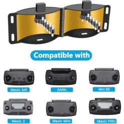 TOMAT (2-in-1) Foldable Mirror Signal Booster + (5.8Ghz) Yagi Antenna Amplifier Range Extender For DJI Mavic Mini/Mavic 2/PRO/Spark/Mavic Air Drone Remote Controller -Outdoor Camera Shop 16455604 5