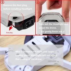 STARTRC Mavic Mini 2 Night Flight Light Headlight For DJI Mini 2 / Mavic Mini Drone 12 STARTRC Mavic Mini 2 Night Flight Light Headlight For DJI Mini 2 / Mavic Mini Drone -Outdoor Camera Shop 16455605 4