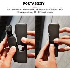 STARTRC OSMO Pocket 2 Lens Cover + Storage Board, Camera Protective Cover For DJI OSMO Pocket 2 Camera Accessories (Updated Version) -Outdoor Camera Shop 16455608 5