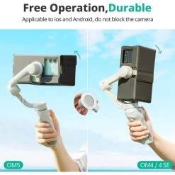 STARTRC OM 5 Sun Hood Sunshade For DJI OM 5/OM 4 SE/Osmo Mobile 4 Smartphone Gimbal Stabilizer Accessories 10 STARTRC OM 5 Sun Hood Sunshade For DJI OM 5/OM 4 SE/Osmo Mobile 4 Smartphone Gimbal Stabilizer Accessories -Outdoor Camera Shop 16455610 2