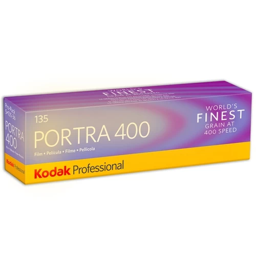 Kodak Professional Portra 400 Color Negative Film (35mm Roll Film, 36 Exposures, 5-Pack) 3 Kodak Professional Portra 400 Color Negative Film (35mm Roll Film, 36 Exposures, 5-Pack)