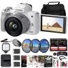 Canon® Canon EOS M50 Mark II Mirrorless Camera W/ 15-45mm Lens + 64GB Card Pro Bundle -Outdoor Camera Shop 16501838