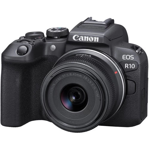Canon® Canon EOS R10 Mirrorless Camera W/ 18-45mm Lens + 64GB TOUGH Card + Bag + More 4 Canon® Canon EOS R10 Mirrorless Camera W/ 18-45mm Lens + 64GB TOUGH Card + Bag + More - Image 2