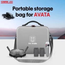 STARTRC DJI Avata Portable Messenger Bag Storage Bag Integrated Dark Gray (For Advanced Set DJI Goggles 2 Glasses) -Outdoor Camera Shop 16530707 1