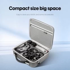 STARTRC DJI Avata Portable Messenger Bag Storage Bag Integrated Dark Gray (For Advanced Set DJI Goggles 2 Glasses) -Outdoor Camera Shop 16530707 2