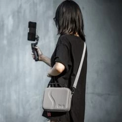 STARTRC PU Portable Messenger Bag (Dark Grey) For DJI OM 6 Handheld Gimbal Stabilizer -Outdoor Camera Shop 16543933 7