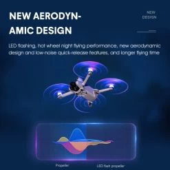 STARTRC Rechargeable LED Flash Propeller Quick-Release Flash Low-Noise For DJI Mini 3 Pro Drone (2-Pairs) 18 STARTRC Rechargeable LED Flash Propeller Quick-Release Flash Low-Noise For DJI Mini 3 Pro Drone (2-Pairs) -Outdoor Camera Shop 16563431 6