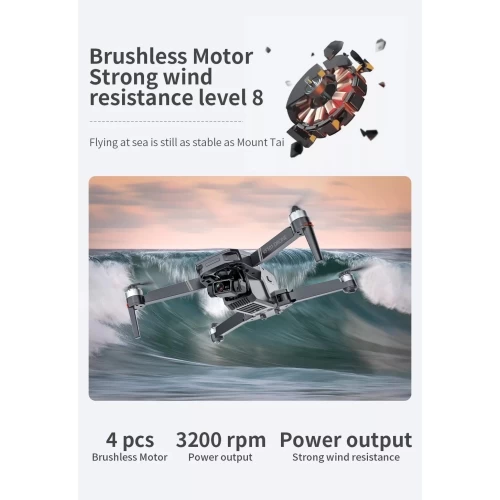 ISPEKTRUM ISKF101 Drone 4K Camera 3-Axis Gimbal Smart Hover 30-Min Flight RC Quadcopter With Advanced Auto Return, 1.2KM Video Transmission, Gravity Sensor 11 ISPEKTRUM ISKF101 Drone 4K Camera 3-Axis Gimbal Smart Hover 30-Min Flight RC Quadcopter With Advanced Auto Return, 1.2KM Video Transmission, Gravity Sensor - Image 9