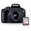 Canon EOS 4000D / Rebel T100 With EF-S 18-55mm III Lens + Sandisk Ultra 32GB SD -Outdoor Camera Shop 16573581