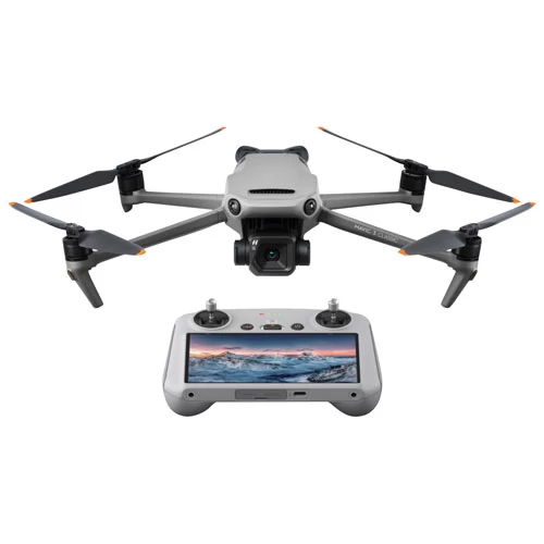 DJI Mavic 3 Classic Quadcopter Drone & Remote Control With Built-in Screen (DJI RC) - Grey 3 DJI Mavic 3 Classic Quadcopter Drone & Remote Control With Built-in Screen (DJI RC) - Grey