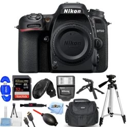 Nikon D7500 DSLR Camera (Body Only) 1581 - 12PC Accessory Bundle