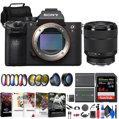 Sony A7R IIIA Mirrorless Camera + Sony FE 28-70mm Lens + 64GB Card + More 3 Sony A7R IIIA Mirrorless Camera + Sony FE 28-70mm Lens + 64GB Card + More