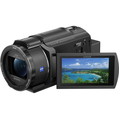 Sony FDR-AX43 UHD 4K Handycam Camcorder + 64GB Memory Card + NP-FV70 Battery + More 4 Sony FDR-AX43 UHD 4K Handycam Camcorder + 64GB Memory Card + NP-FV70 Battery + More - Image 2