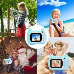 Instant Print Camera For Kids, Dual Lens And Zero Ink Video Camera With 3 Rolls Print Paper Camera. (Green) 15 Instant Print Camera For Kids, Dual Lens And Zero Ink Video Camera With 3 Rolls Print Paper Camera. (Green) -Outdoor Camera Shop 16592448 5