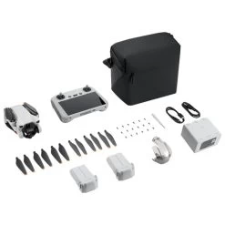 DJI Mini 3 Quadcopter Drone Fly More Combo & Remote Control With Built-in Screen (DJI RC) - Grey -Outdoor Camera Shop 16610488 3