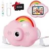 Digital Kids Camera With Rainbow Design, 2.4-inch IPS Screen, Dual Camera, 8x Zoom, Mp3, Video Recording, And Built-in 1000 MAh Battery. (Pink) 1 Digital Kids Camera With Rainbow Design, 2.4-inch IPS Screen, Dual Camera, 8x Zoom, Mp3, Video Recording, And Built-in 1000 MAh Battery. (Pink) -Outdoor Camera Shop 16625215