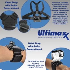 GoPro HERO 11 Black Waterproof 5K Camcorder - 20PC 128GB Accessory Bundle -Outdoor Camera Shop 16632954 4