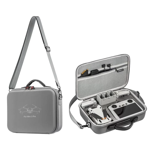 Startrc Mini 3 Pro RC Case, Portable PU Leather Storage Shoulder Bag For DJI Mini 3 Pro RC Accessories 3 Startrc Mini 3 Pro RC Case, Portable PU Leather Storage Shoulder Bag For DJI Mini 3 Pro RC Accessories